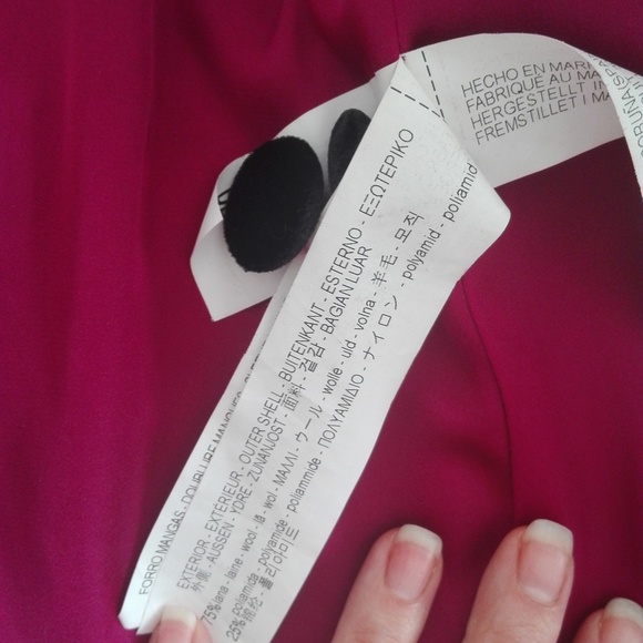 Double breasted Zara fall wool coat M - Picture 8 of 10